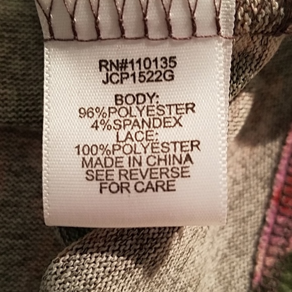 Girls 2 piece outfit, leggings with graphic & lace top 🌺🌺2X HP 🌺🌺 - Picture 6 of 7